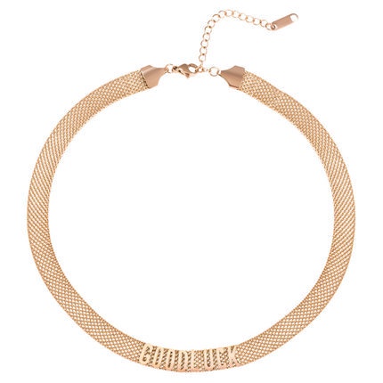 Kalung Titanium Steel Fashion GOODLUCK18k Rose Gold