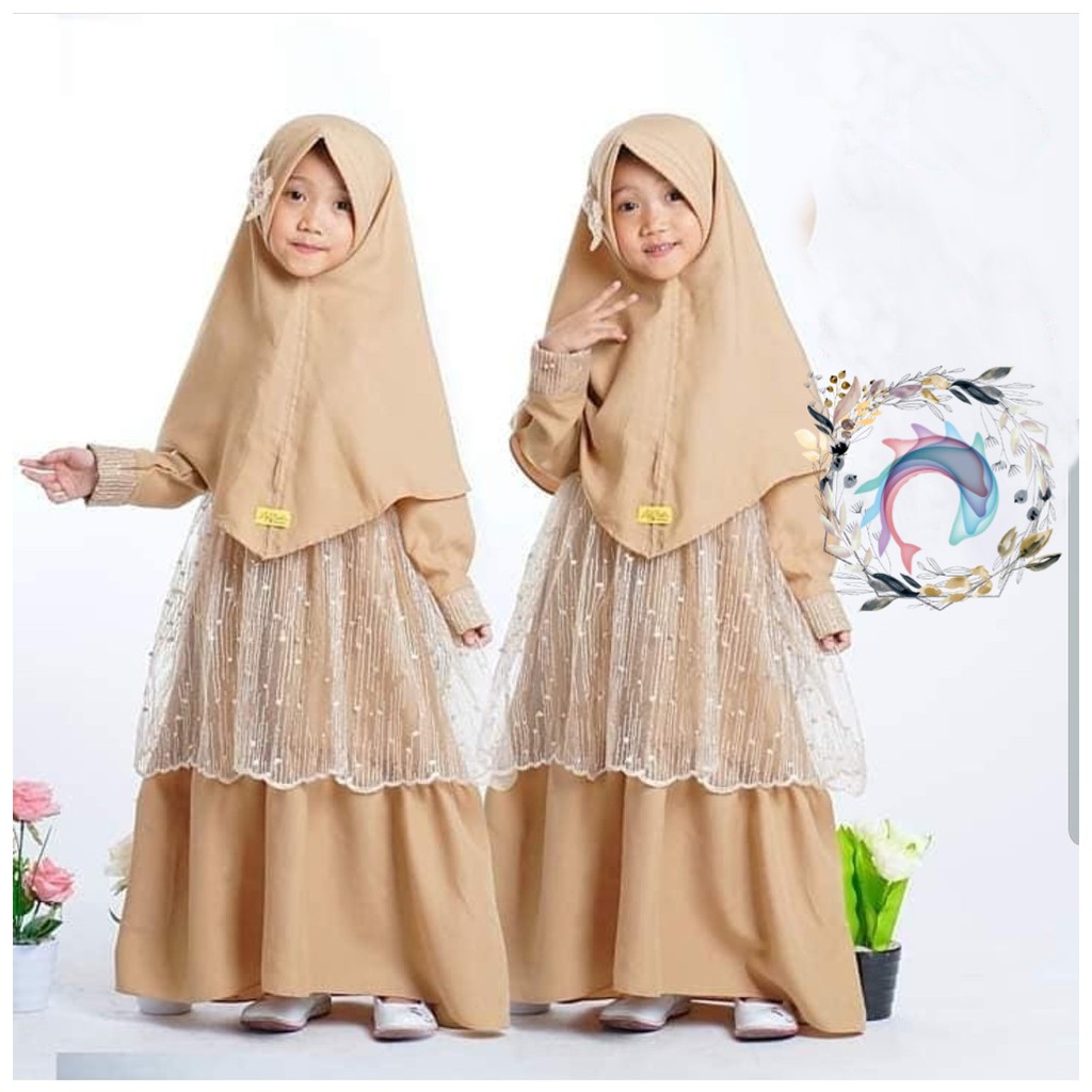 10+ Ide Gamis Syari Model Baju Gamis Anak Terbaru 2020