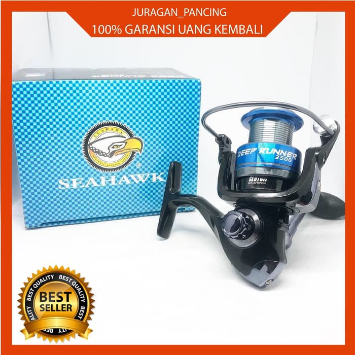 REEL SEAHAWK DEEP RUNNER TIPE 2500 7 BALL BEARING terlaris nusantara