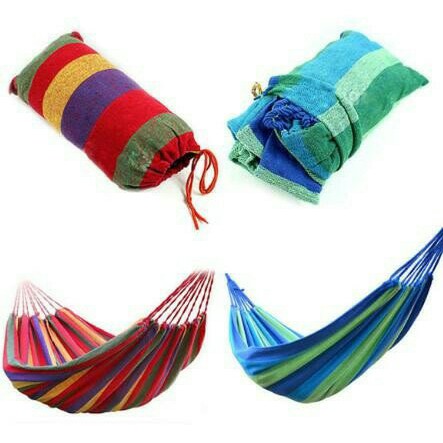 Hammock Ayunan Outdor Dengan Bahan Yang Kuat/ Ayunan Gantung/ Ayunan Gantung Dengan Bahan Rajut