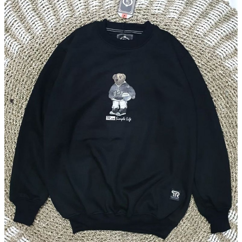 Crewneck Bear/Panda USA Basket Ball Premium Quality