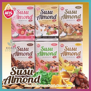 Jual AFIS Susu Bubuk Almond Kemasan Box 200 Gr - Asi Booster - Susu ...