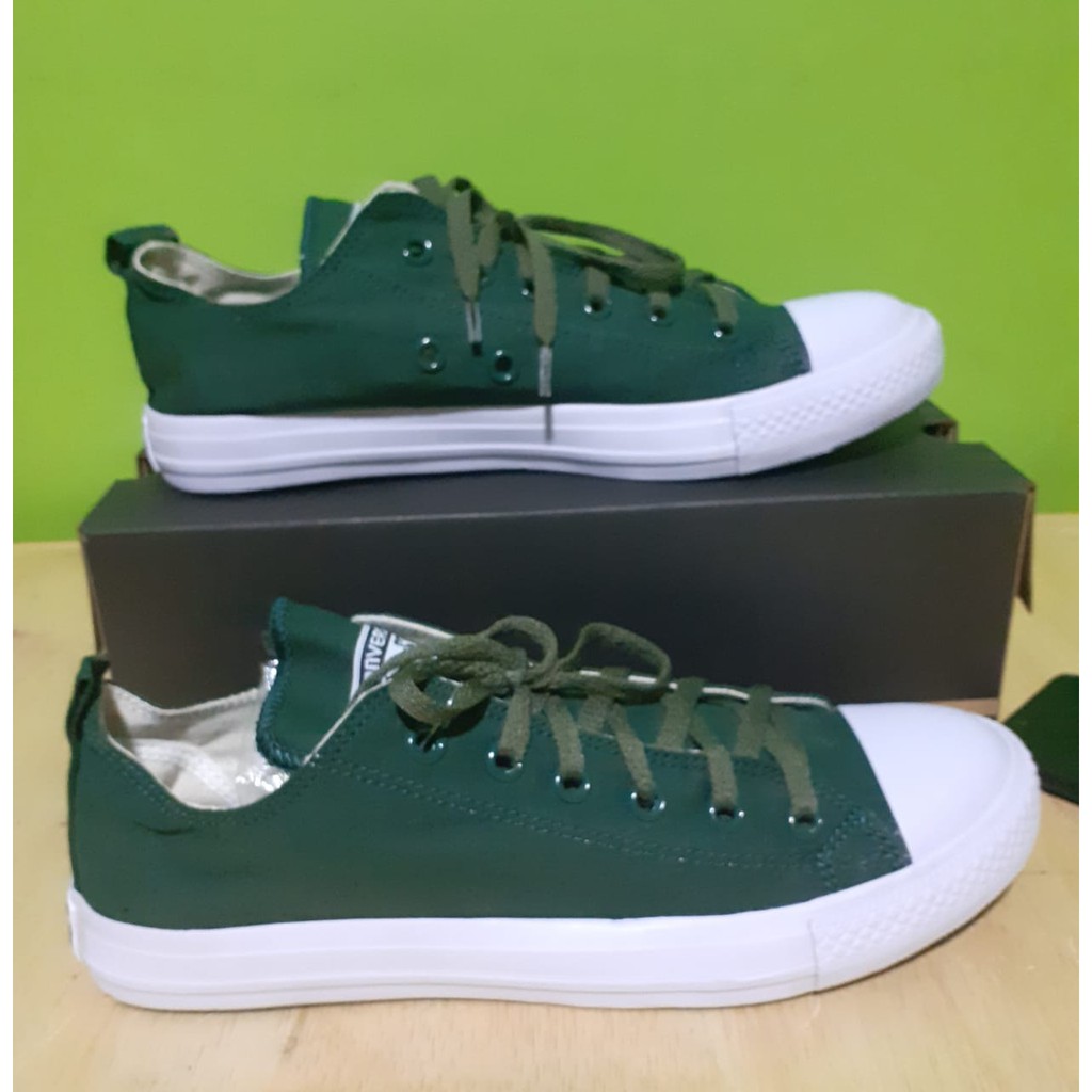 PROMO SEPATU CONVERS ALL STAR CHUCK TAYLOR CT ARMY ALLSTAR GREEN -