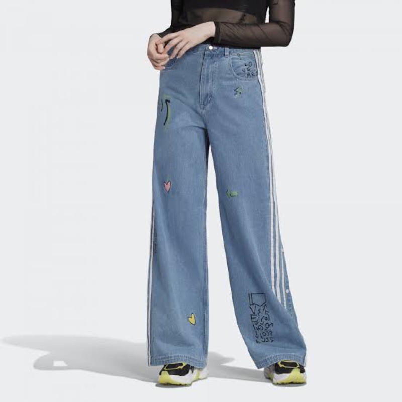 track pants look like jeans