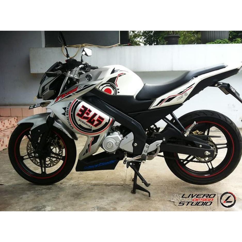 Termurah Sticker Decal Motor Nvl Fz 150 Putih Vixion Kolaborasi