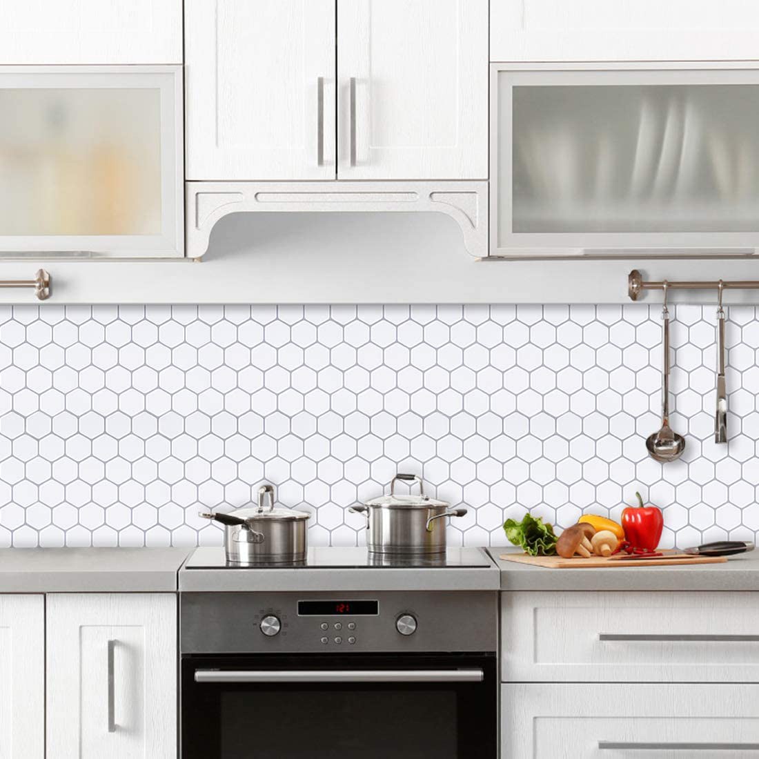 Peel And Stick Kitchen Backsplash Tiles