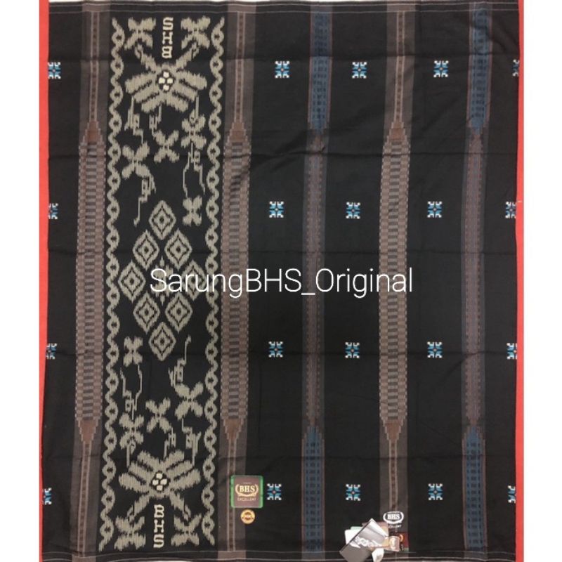 SARUNG BHS GOLD EXCELLENT MOTIF SGK HITAM [ HABIS ]