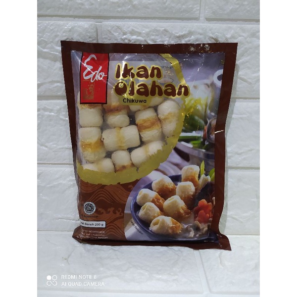 

Edo Olahan Ikan Chikuwa Cemilan Olahan Ikan 250Gr