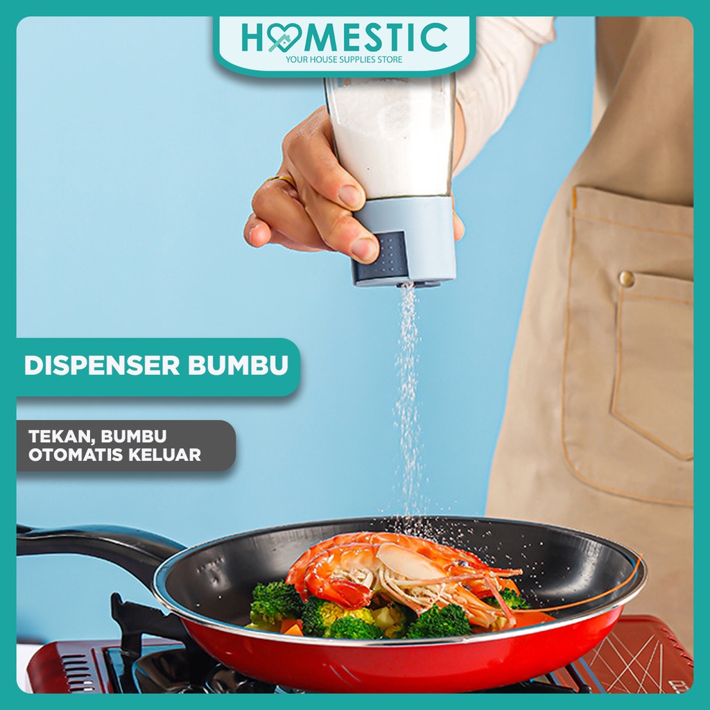 Dispenser Bumbu Dapur botol bumbu unik Tempat bumbu otomatis 100ML / Tempat Botol Garam / Tempat Botol Lada