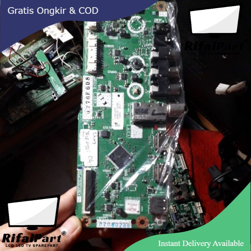 MAINBOARD SHARP LC-32LE295I - MOTHERBOARD MOBO MICOM MESIN TV LED SHARP LC-32LE295I