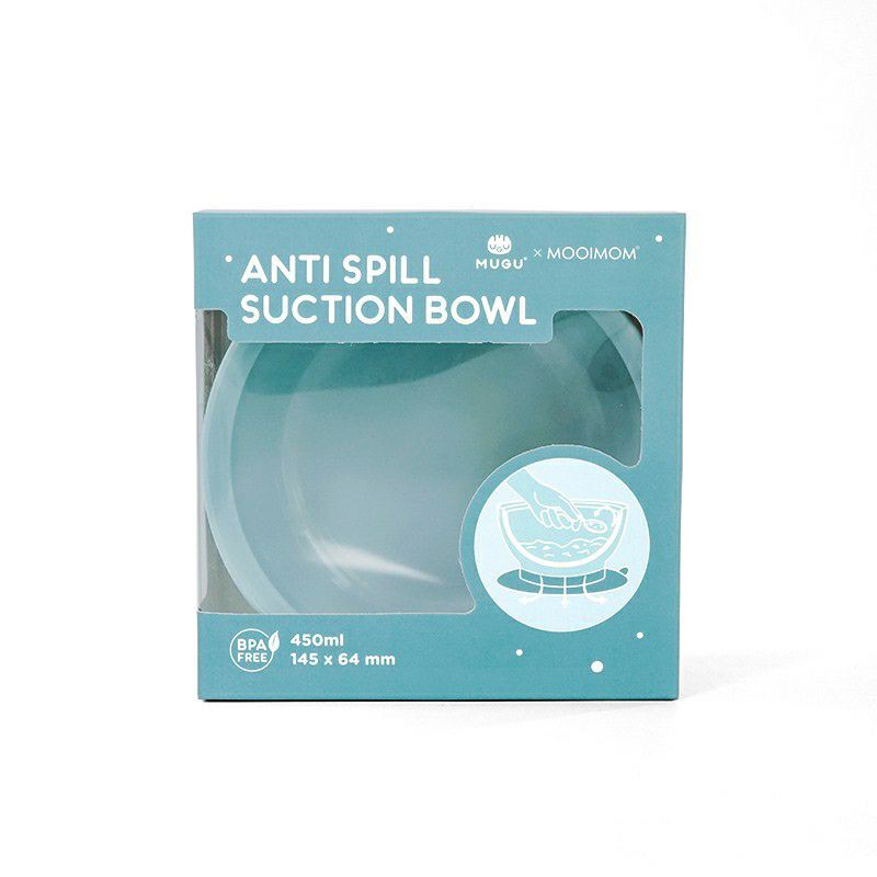 Mugu Antispill Suction Bowl - Mangkuk Makan Anak