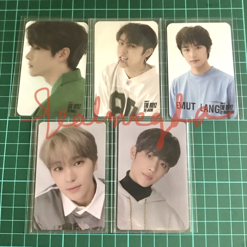 The BOYZ Photocard Reveal Off Air Limited Ready Hyunjae Juyeon Sunwoo Q Changmin PC