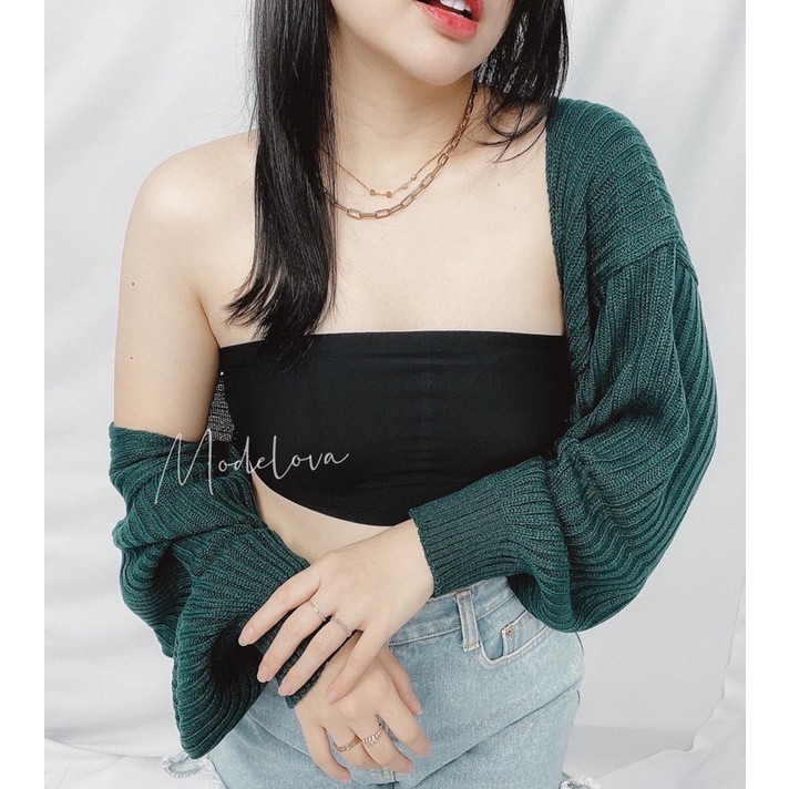 MDLV ~ Outer Futari Rajut Outer Bolero Rajut Women Crop knit Outer Crop Outer Rajut Lengan Panjang Outer Viral Fashion wanita