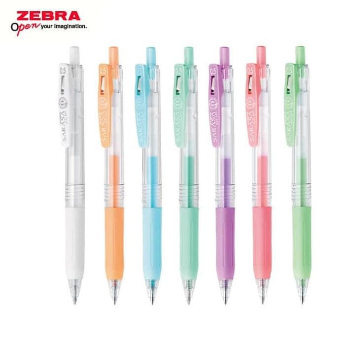 

Pulpen Gel Sarasa Clip Milky Colour 0.5mm