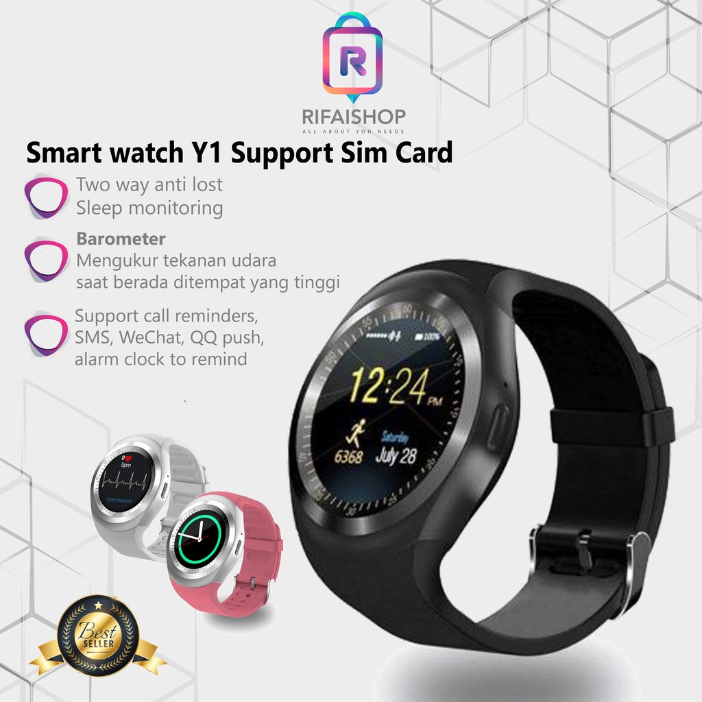 Smart Watch DZ11 / JAM PINTAR Smartwatch Y1 SIM MEMORY
