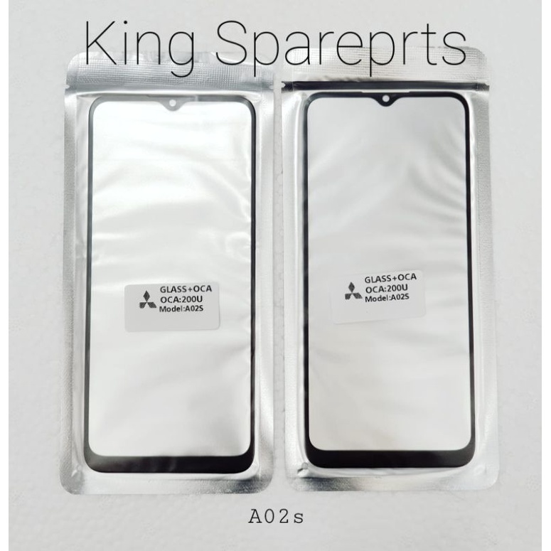 KACA GLASS LCD PLUS LEM OCA SAMSUNG GALAXY A02S A03S A025 A025F A037 A037F ORIGINAL