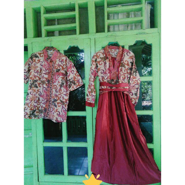Batik Couple Kebaya Couple Gamis Couple Batik Sarimbit Srg302