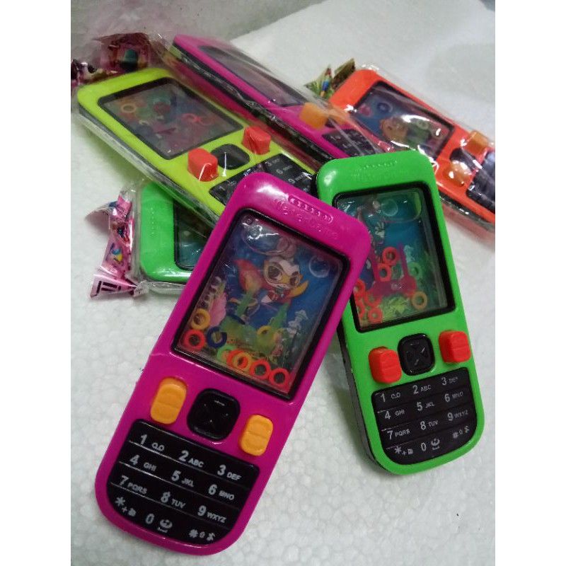 Mainan Game air Telepon Water game Mainan Gimbot Jadul