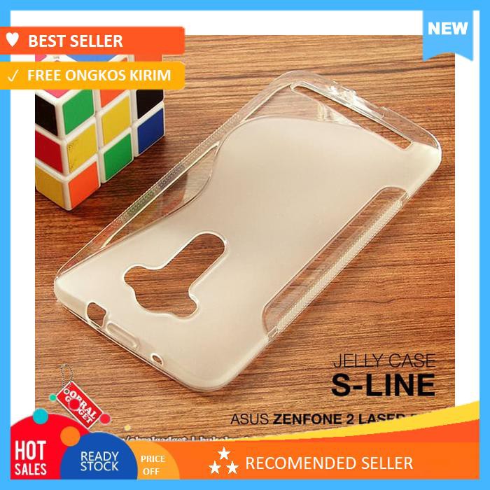 Asus Zenfone 2 Laser 5.5" Soft Gel Jelly Silicon Silikon Case Softcase