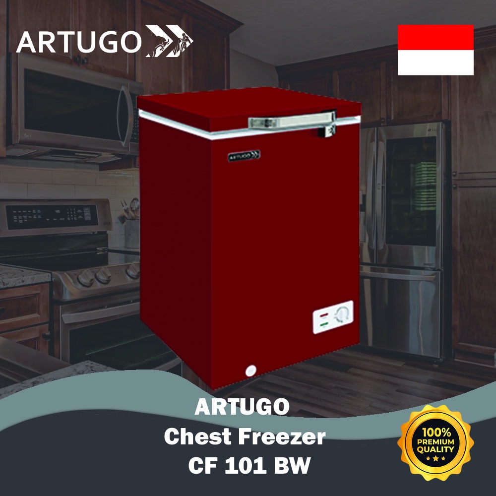 ARTUGO Chest Freezer CF 101 BW - 100 L