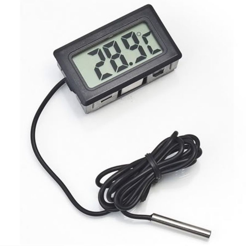 Thermometer Digital Aquarium / Pengukur Suhu Air Aquarium / Termometer Aquarium / Termometer Digital