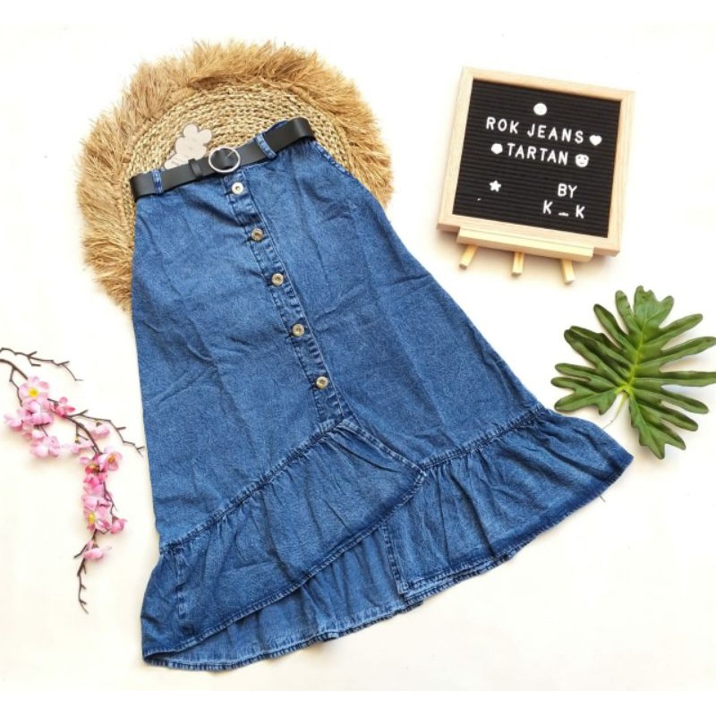 rok jeans tartan kids