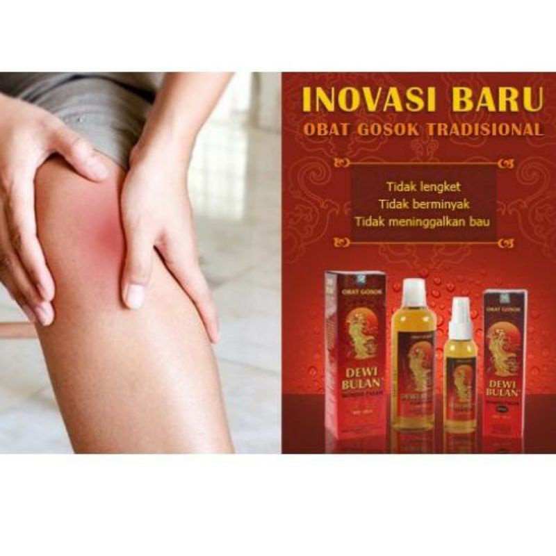 MINYAK GOSOK DEWI BULAN / OBAT GOSOK / WONDER PARAM / SPRAY 100ML / REFILL 250ML