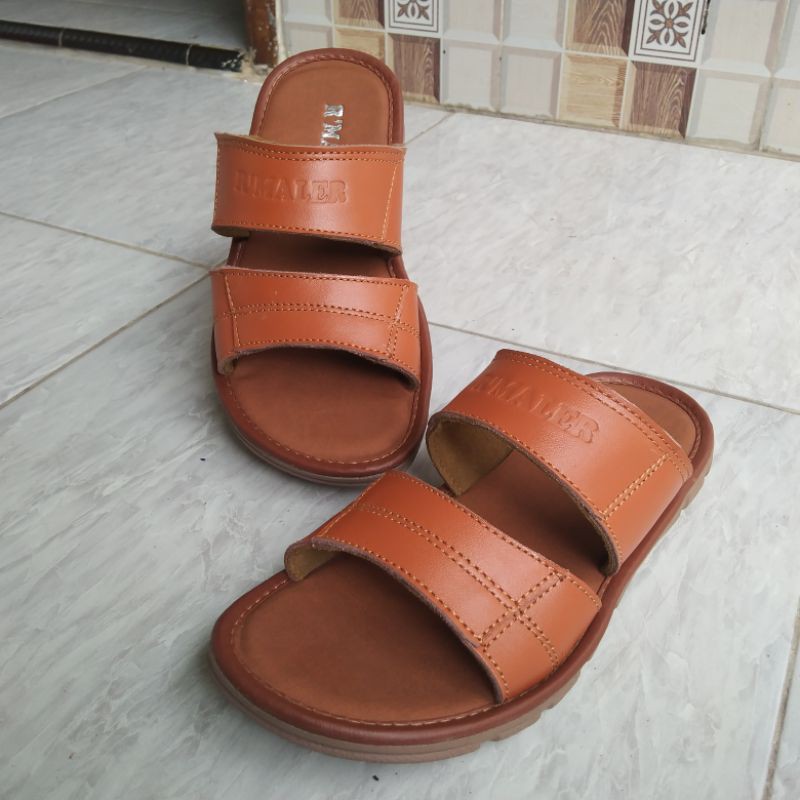 sandal pria kulit asli murah