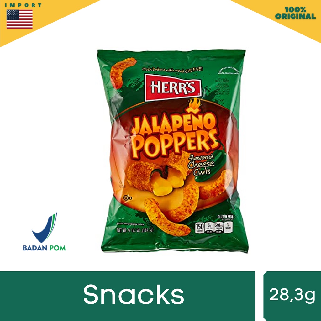 

HERR'S JALAPENO CHEESE CURLS
