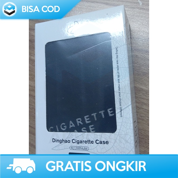 KOTAK ROKOK FASHION PREMIUM DESIGN CASE BY DINGHAO DH-7708 ORI MURAH