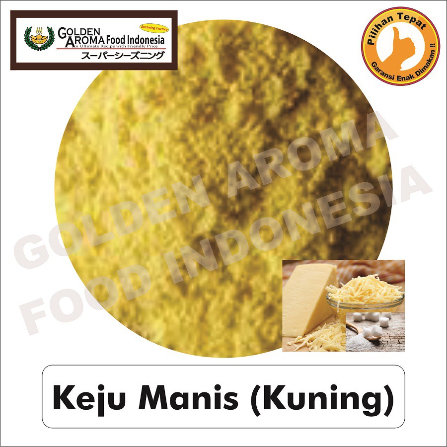 

Bumbu Tabur Serbaguna Enak Murah Halal Rasa Keju Manis Kuning 100Gr