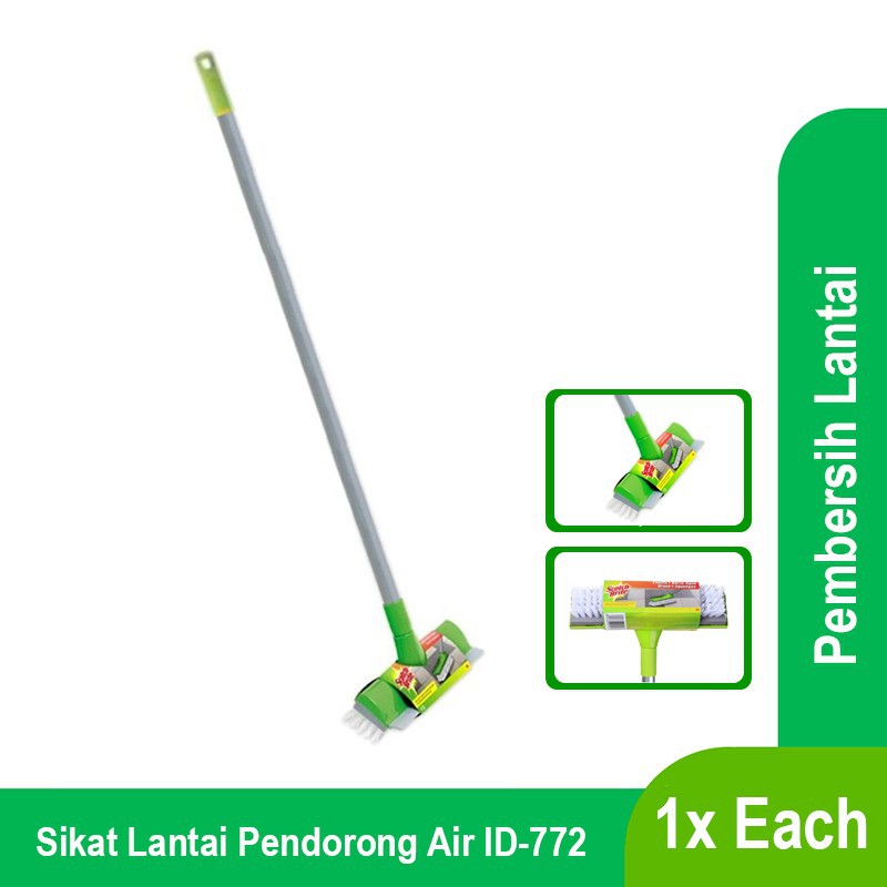  Sikat  Lantai  Pendorong Air Karet  Scotch Brite ID 772 