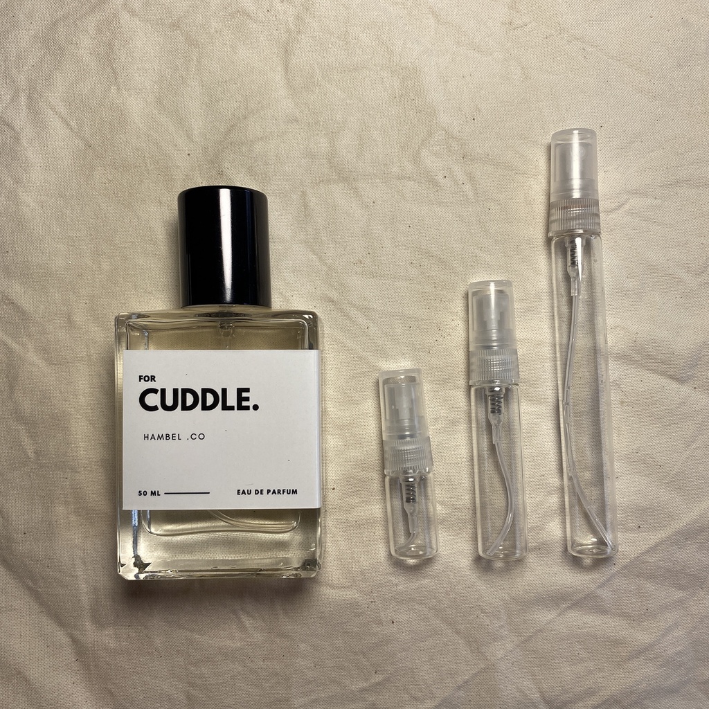 [Decant Share] HAMBEL Parfum | Cuddle | Oliver | Tabrani | Candu | Staycation | Bestie | Me Time