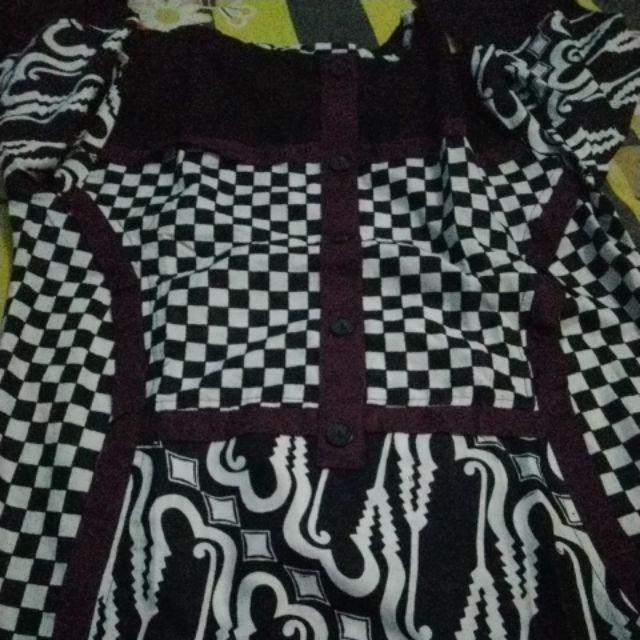 Gamis Batik Syari Motif Kekinian Gamis Modern