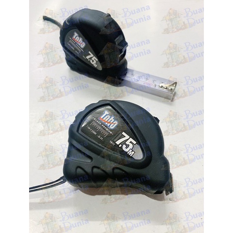 Meteran TOHO Black 7.5 Meter | Measuring Tape 7.5m | Alat Ukur Tukang