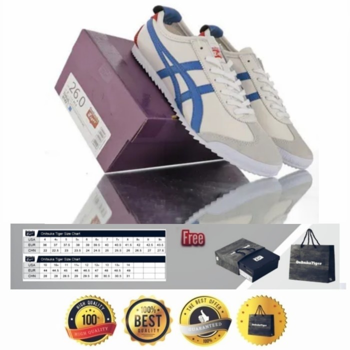 Sepatu ONITSUKA Made Japan Original Leather 100% Store Guarantee- WBR3