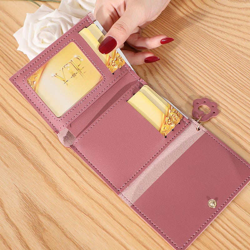 ♥TMALL88♥  Dompet Mini Wanita Dompet Lipat Wanita Import Real Pict