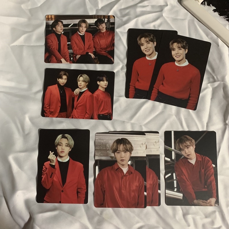 Mini Photocard PC BTS Mots One jimin suga Jhope grup