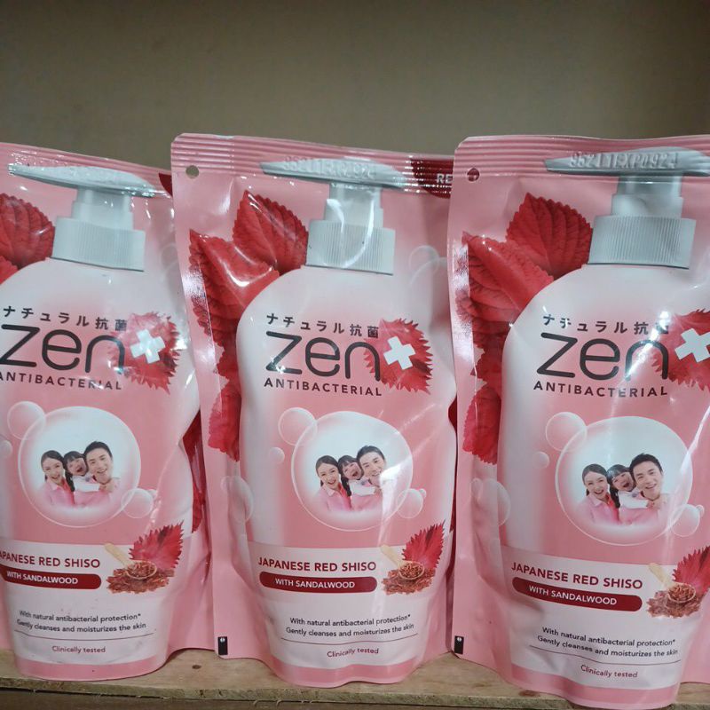 Zen Body Wash Anti Bacterial Refill 400 ml