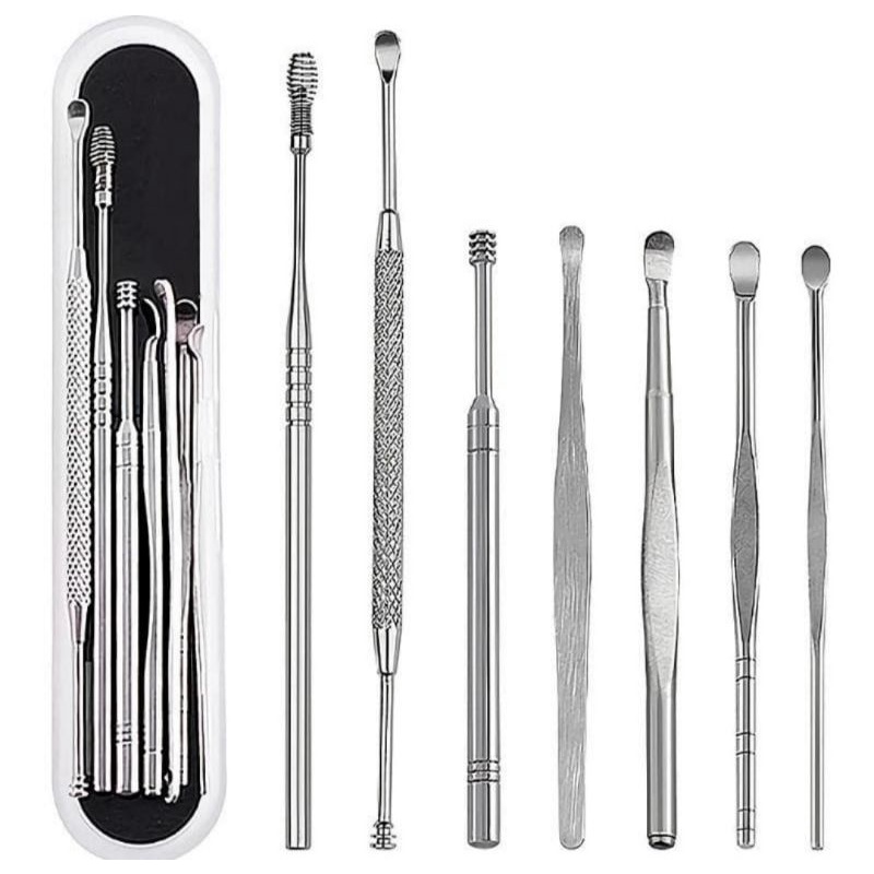 alat pembersih telinga pembersih kuping 7 macam earpick 7 pcs