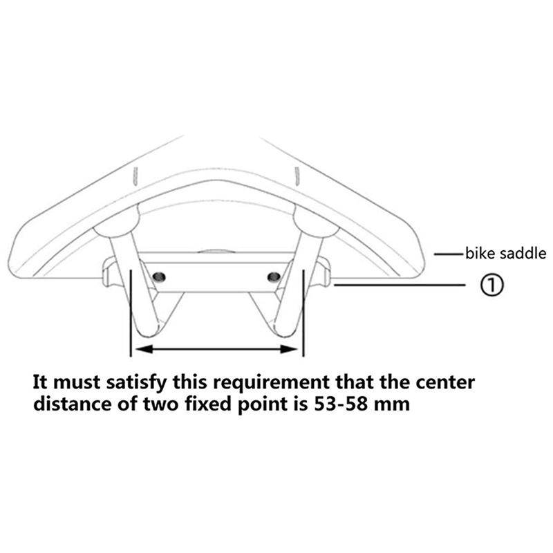 Bicycle Saddle Support Seat-Post Mount Tail Light Holder for Garmin Varia RTL510 Rearview Support