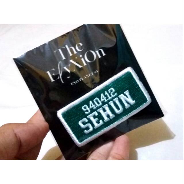 [Booked @hartiwi64] EXO Elyxion Goods Wappen Badge