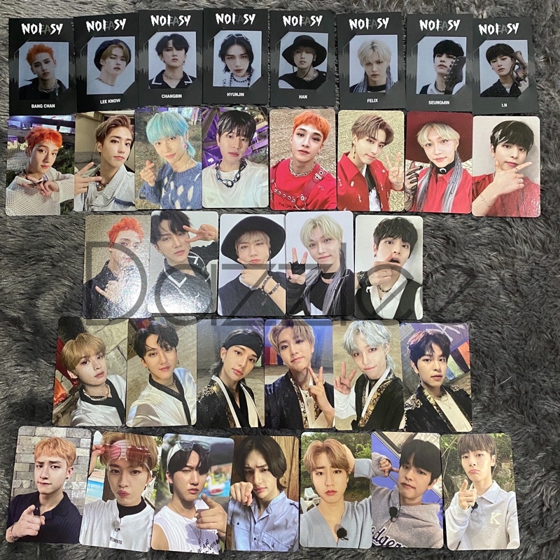 STRAY KIDS ALBUM NOEASY OFFICIAL PHOTOCARD frame jewel Bangchan lee know hyunjin Changbin Han Jisung
