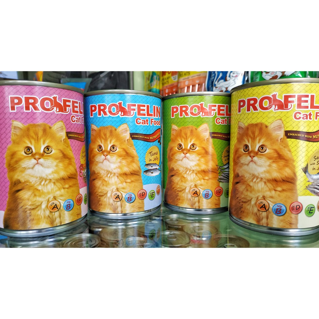 Profelin Makanan Kucing Kaleng Wetfood 400 gram Ecer Grosir