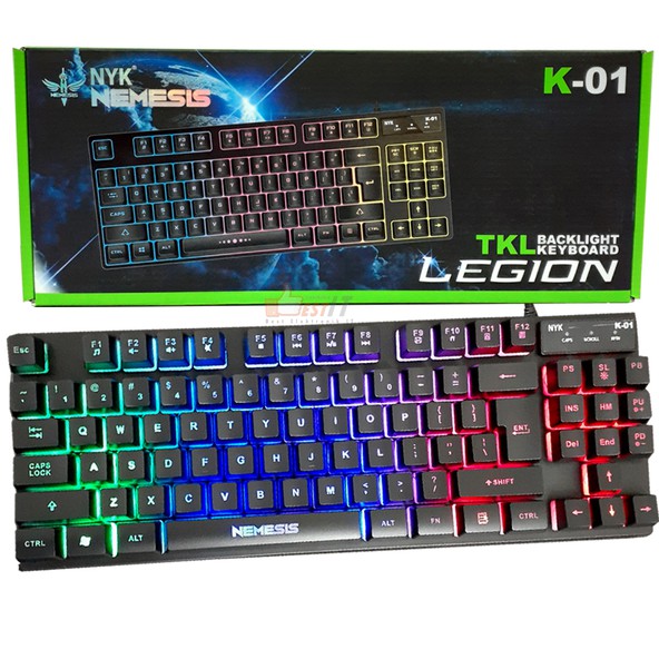 Keyboard Gaming Nemesis NYK TKL K01 Gaming Keyboard