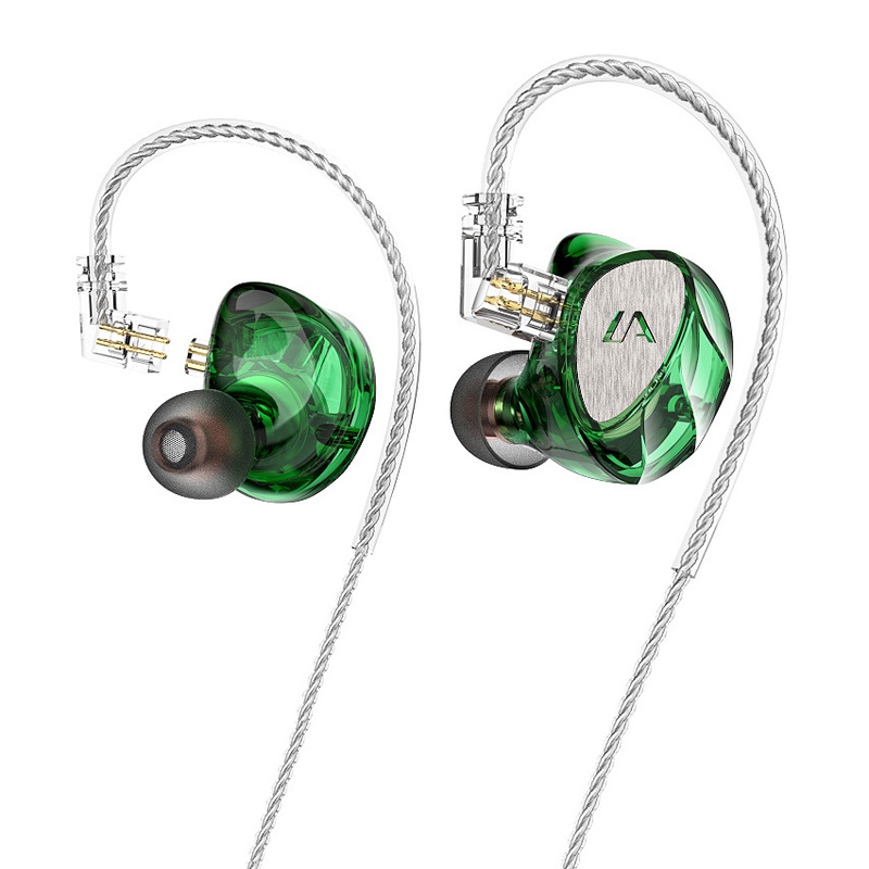 Zsx MAX Earphone In ear HIFI Dinamis Dengan Kabel Lapis Silver Untuk DJ / Musik