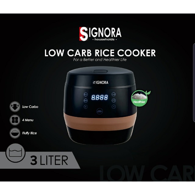 Rice cooker low carbo