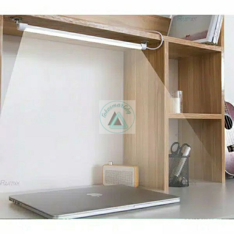 Lampu Neon Panjang Strip Tabung LED USB 5v / Lampu Belajar / Lampu Dapur