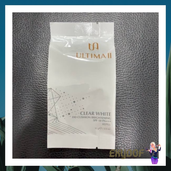 ULTIMA II CLEAR WHITE DD CUSHION BRIGHTENING SPF 50 - REF CUSH IVORY EXCLUSIVE