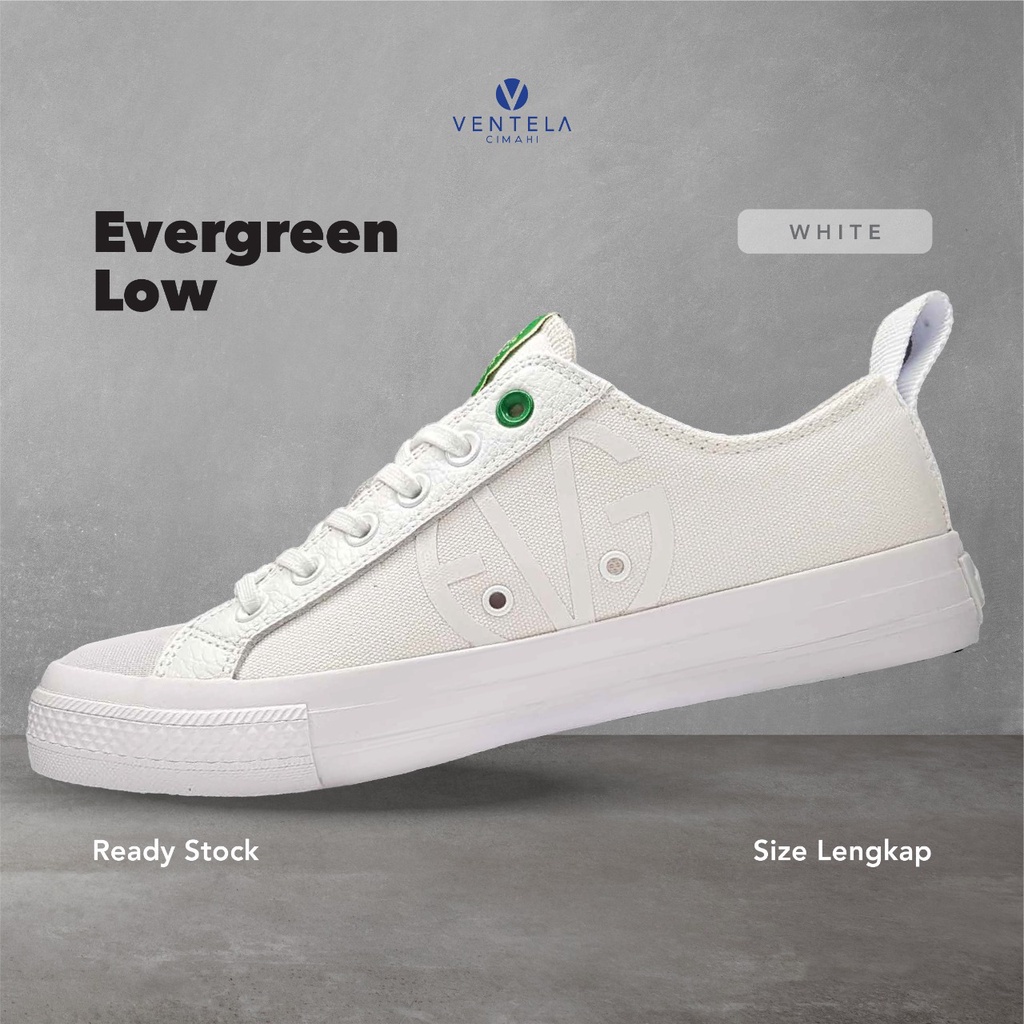 Ventela Evergreen Low White